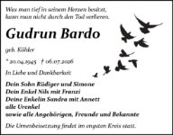 eine Anzeige